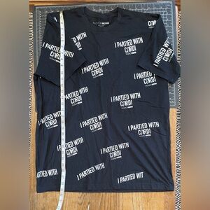 I Partied With Cardi shirt